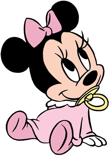 Baby Minnie Daisy | Disney Babies Clip Art 5 | Disney Clip Art Galore | Baby disney, Baby disney ...