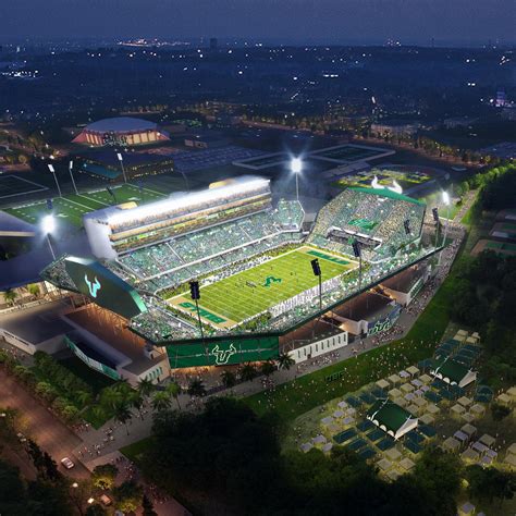 Rendering of new on-campus USF football stadium, opening in 2027 | More ...