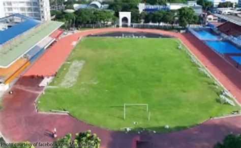 Marikina sports center oval 75 percent complete