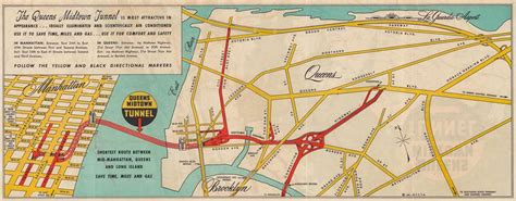 The Queens Midtown Tunnel.: Geographicus Rare Antique Maps