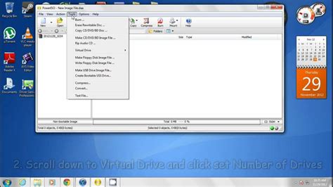 How to create a Virtual CD Drive with PowerISO - YouTube