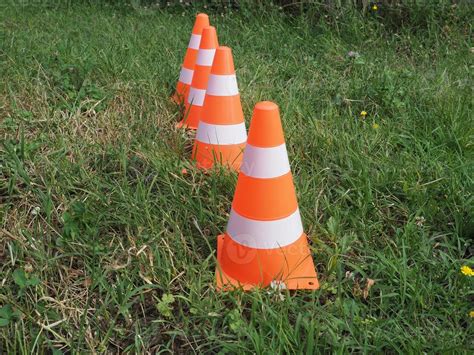 Traffic cone signs 3380234 Stock Photo at Vecteezy