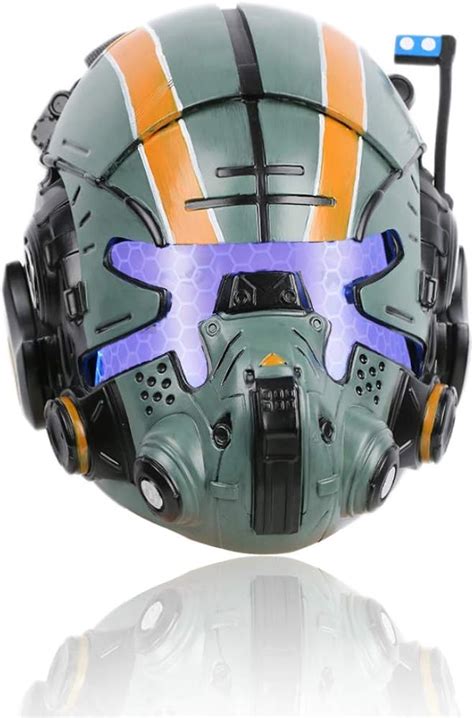 Amazon.com: Jack Cooper Helmet Deluxe Titan 2 Resin LED Mask for Men ...