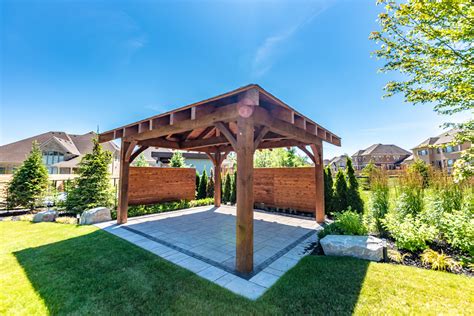 King City Hip Gazebo - Gazebos - Timber Frame Solutions