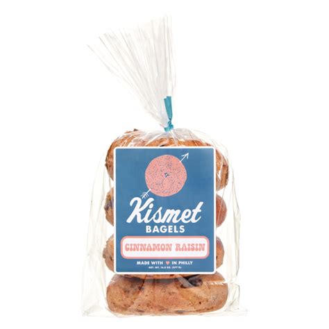 Kismet Cinnamon Raisin Bagels 4 Pack -- delivered in minutes