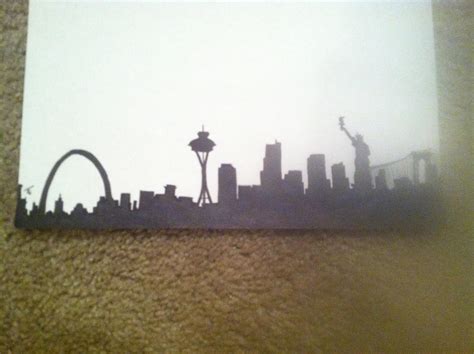 Famous Landmarks Silhouette by SplatterFive on DeviantArt