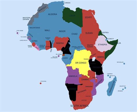 Map of Africa before and after ww1 (fixed) : r/MapChart