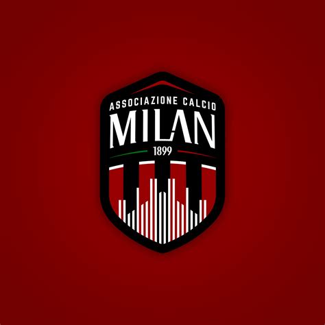 A.C. Milan Rebranded - New Logo & Jerseys :: Behance