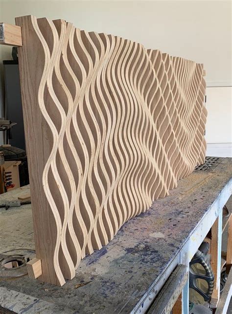 Large Wooden Wall Art, Parametric Sculpture, Wood Sculpture, Modern Art, Abstract Art in 2020 ...