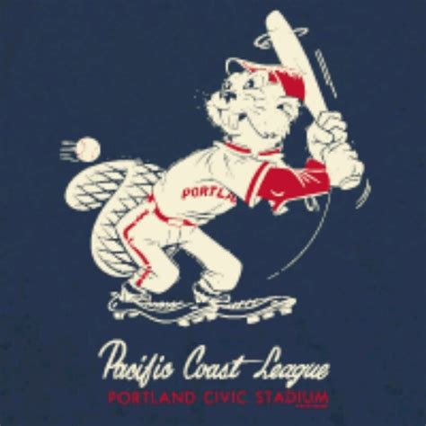 Portland Beavers | Baseball print, Sports team logos, Minor league baseball