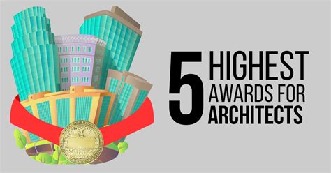 The Five Highest Awards for Architects - RTF | Rethinking The Future