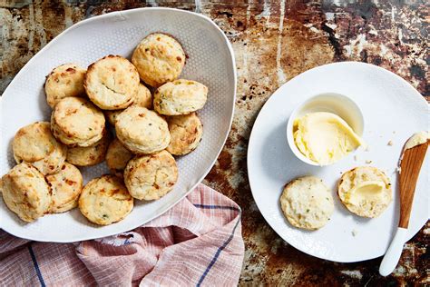 Baked-Potato Buttermilk Biscuits recipe | Epicurious.com