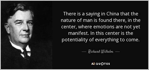 QUOTES BY RICHARD WILHELM | A-Z Quotes