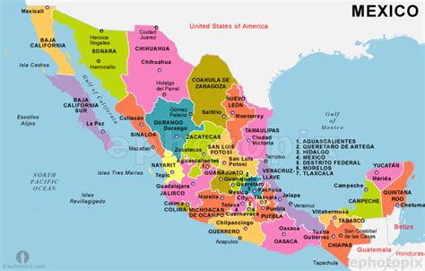 Geography 8: Maps of Mexico