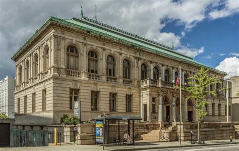 Exterior of the Providence Public Library - facing Washington Street ...