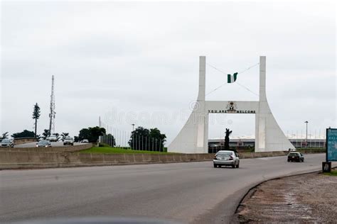 Abuja, NIGERIA - November 2, 2017: Abuja City Gate Monument Editorial Stock Photo - Image of ...