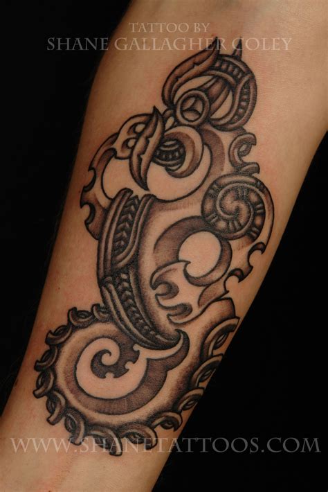 MAORI POLYNESIAN TATTOO: Maori Taniwha