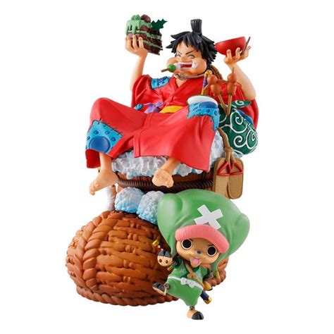 One Piece - Petitrama DX Log Box Rebirth Monkey D. Luffy & Tony Tony ...