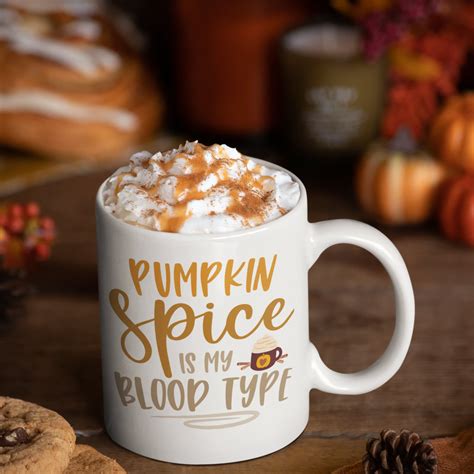 Fall Coffee Mug, Autumn Mug, Fall Mugs, Pumpkin Mug, Pumpkin Spice, Halloween Mug, Autumn Decor ...