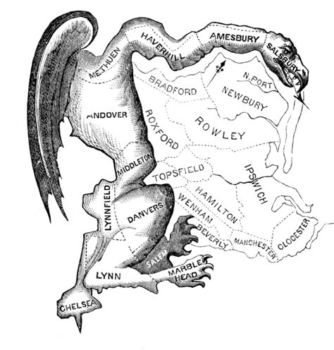 This First Map of a Gerrymander Will Make You Angry - Big Think