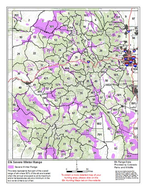 Statewide Elk Hunting Maps - Start My Hunt