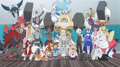 Pokemon Sun And Moon Anime Characters