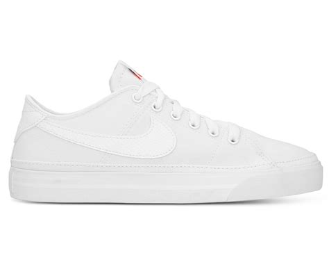 Nike Women's Court Legacy Canvas Sneakers - White | Catch.com.au