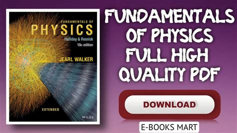 Fundamentals of Physics by Halliday, Resnick & Walker Full PDF - EbooksMart