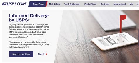 Sign Up for USPS Informed Delivery – Tidelines