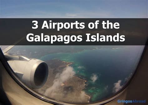 What’s the Best Galapagos Airport? (3 Options) Galapagos Travel, Galapagos Islands Ecuador ...