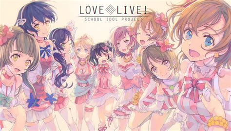 Love Live! anime girls Nishikino Maki Sonoda Umi Ayase Eli Yazawa Nico Kousaka Honoka Minami ...