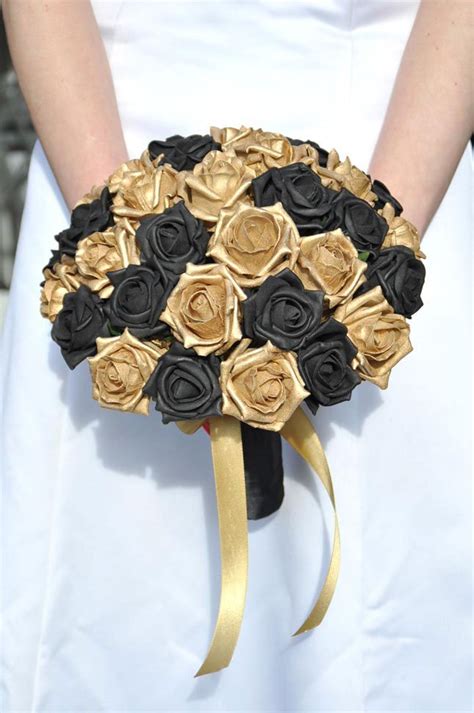 Best Photos Of Black And Gold Wedding Bouquet | Emasscraft.org