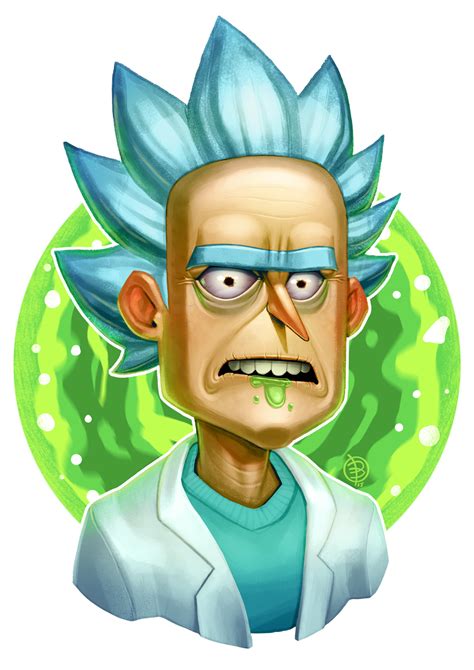 Rick Sanchez - Fan art on Behance