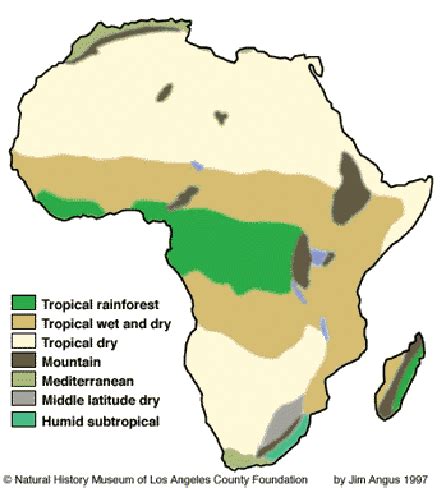 Figure 1. Africa’s climate zones | Portal