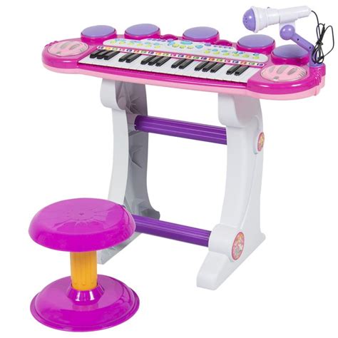 Best Choice Products 37-Key Kids Electronic Piano Keyboard w/ Multiple ...