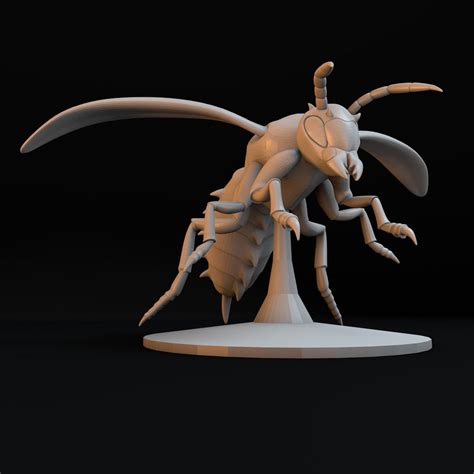 Giant Wasp Tabletop Miniature – QuestBourne