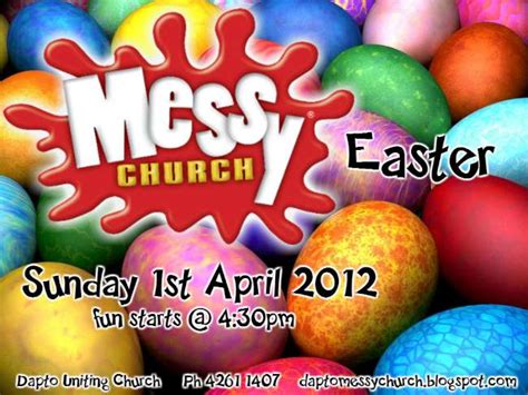 Messy Church @ Dapto Uniting: Messy Church Easter 2012!