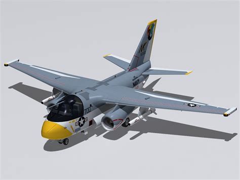 3d lockheed s-3 viking model