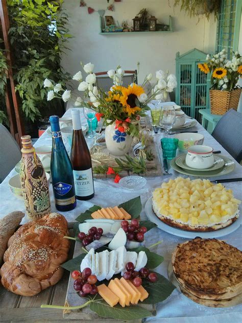 Celebrating Shavuot outdoors on the veranda. Happy holiday. Promised Land, Happy Holidays ...