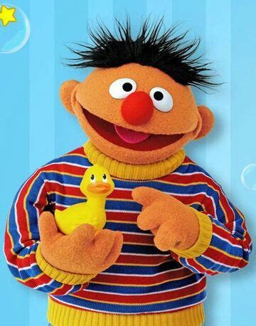 Ernie got his Rubber Duckie back from Buffalo NY. | Sesame street ...