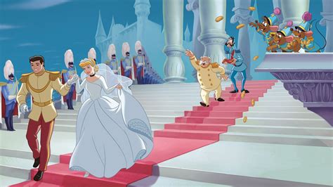 Wedding On Princess Cinderella And Prince Charming Cartoon Walt Disney Hd Wallpa - DaftSex HD