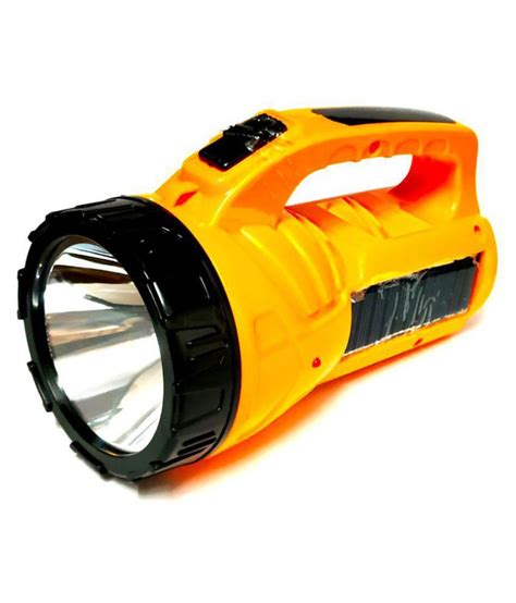 Emm Emm 15W Emergency Light Solar + Torch Light Yellow - Pack of 1: Buy Emm Emm 15W Emergency ...