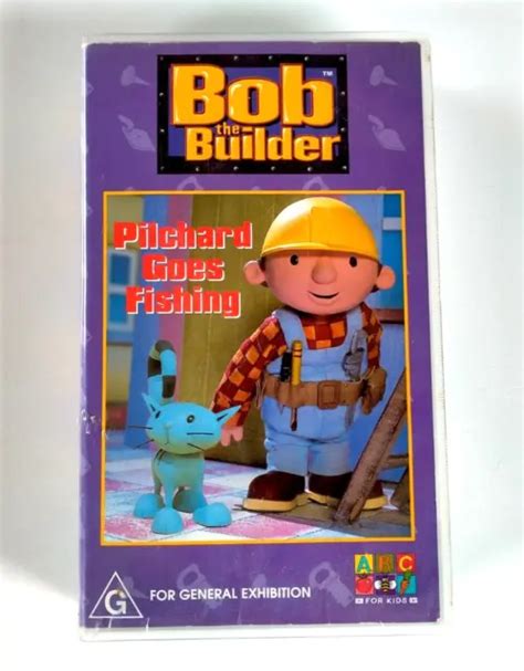 BOB THE BUILDER Pilchard Goes Fishing VHS Video Tape 2001 Childrens TV Show £10.26 - PicClick UK