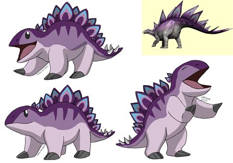 Dinosaur King Stegosaurus Chibi by Sallysue234 on DeviantArt