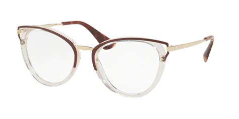 Prada PR 53UV VYT1O1 Eyeglasses in Clear | SmartBuyGlasses USA