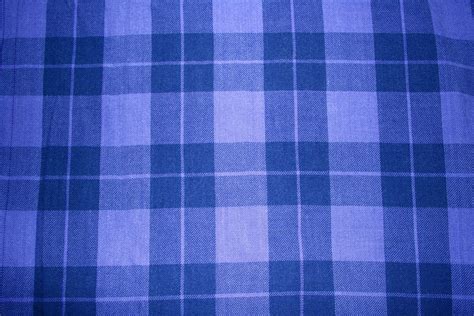 Indigo Blue Plaid Fabric Texture – Photos Public Domain