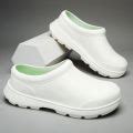 Waterproof Work Shoes for Men And Women Slip On Chef Shoes Black ...