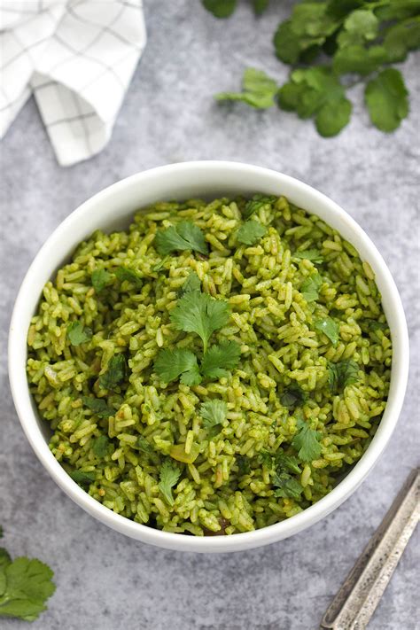 Mexican Green Rice (Arroz Verde) Recipe