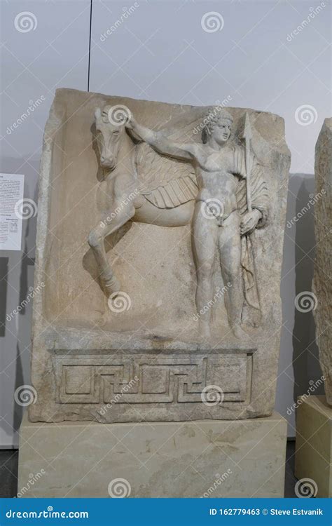 Statue of Bellerophon and Pegasus Editorial Stock Photo - Image of history, museum: 162779463