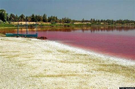 Lake Retba/Lac Rose, Senegal. All natural! #bucketlist #travel | Lac rose senegal, Lac retba ...